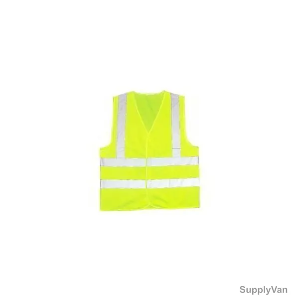 Vaultex Reflective Vest, VFJ, One Size Fits All, Yellow
