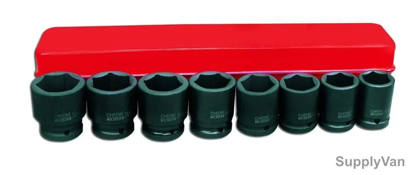 Ega Master Wrench Socket, 61269, 8 Pieces, 6 Points, 5 Kg