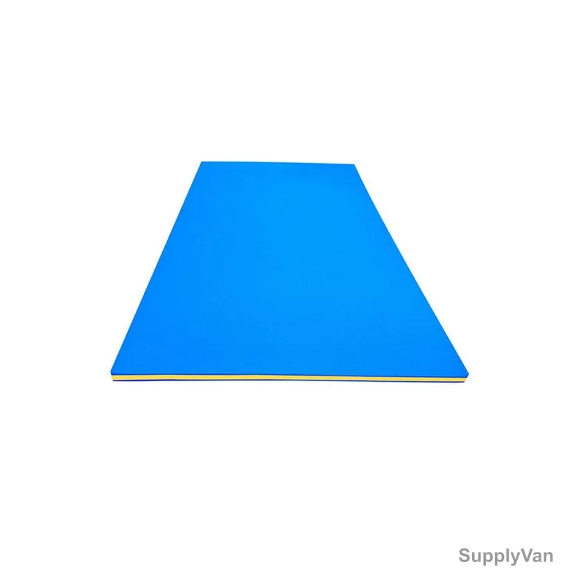 Aerofun Floating Pool Mat, 10016065, 2 Mtrs Length x 1.2 Mtrs Width, Blue/Yellow — image 1