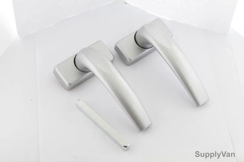 Door Handle, SAF-111, Aluminium Material, Silver Colour Colour