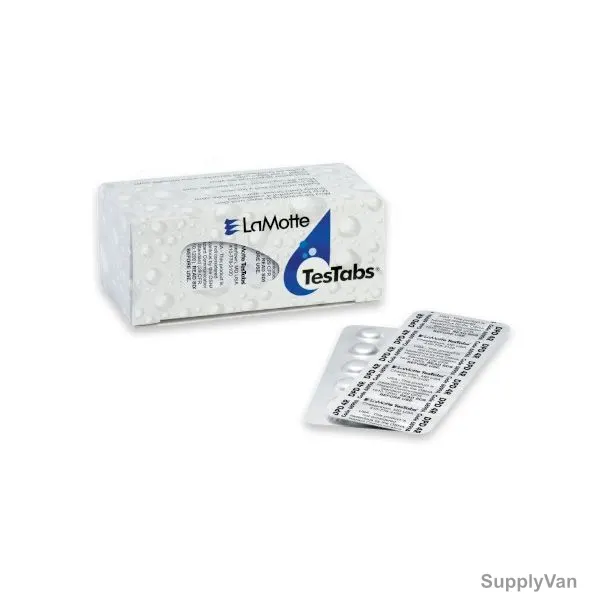 Lamotte DPD 4 Rapid TesTabs Chlorine Tablet, 6899A-K, 6 pH, 250 Pcs/Box — image 1