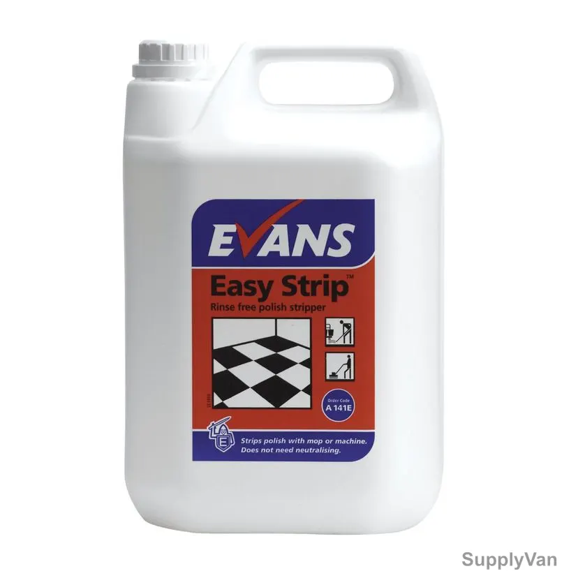 Evans Easy Strip Floor Polish Stripper, 5 Ltrs, 2 Pcs/Pack