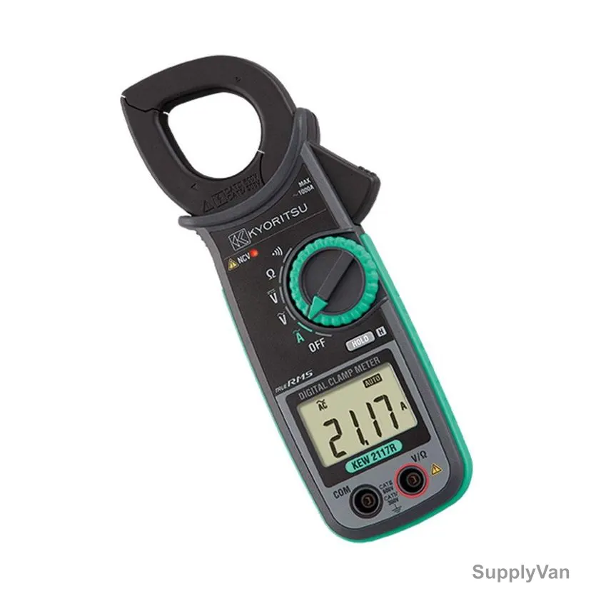 Kyoritsu AC Digital Clamp Meter, KEW2117R, 600V, 1000A