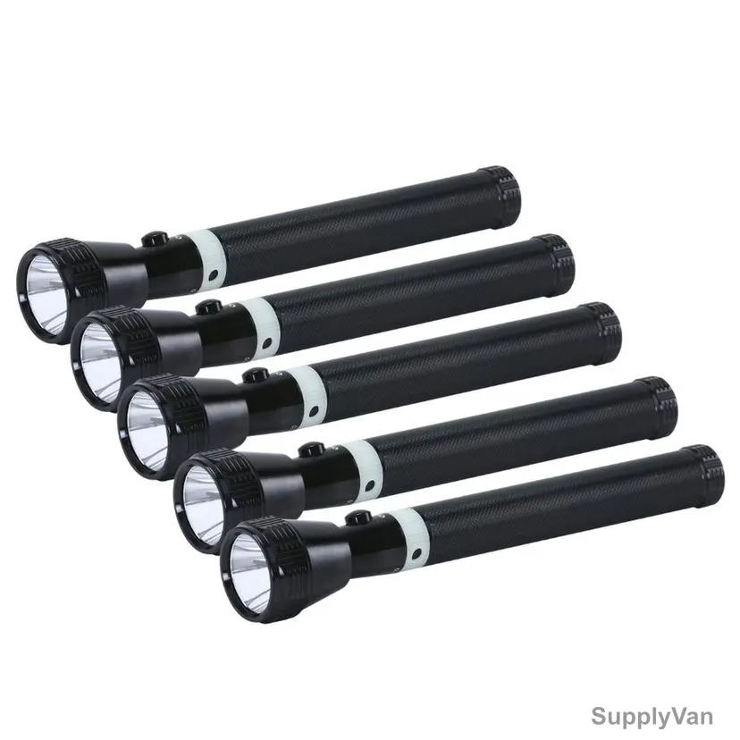 Olsenmark Rechargeable LED Flashlight, OMFL2710, Ni-CD, 5 Pcs/Pack