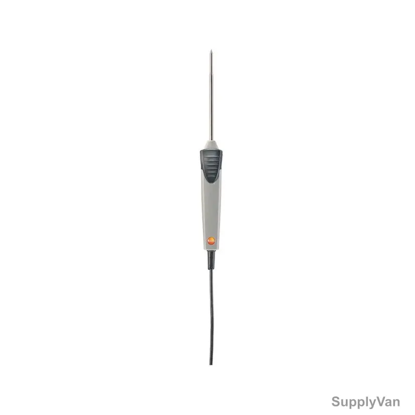 Testo Waterproof NTC Immersion/Penetration Probe With PTB Approval, 0614-1212, -25 to 120 Deg.C
