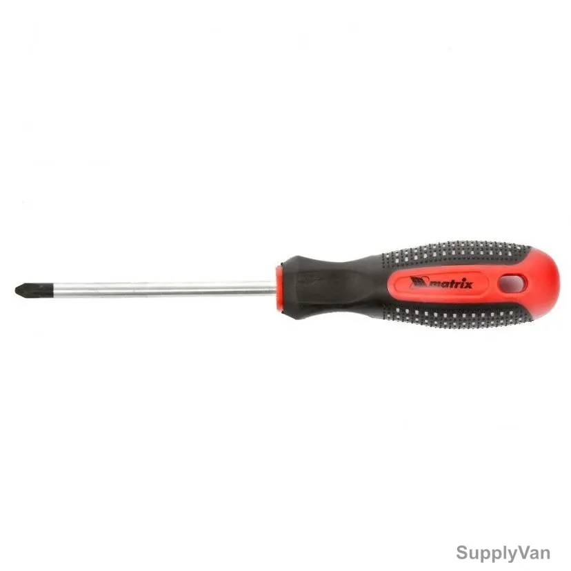 Mtx Fusion Phillips Screwdriver, 114439, PH2 Tip Size x 150MM Blade Length