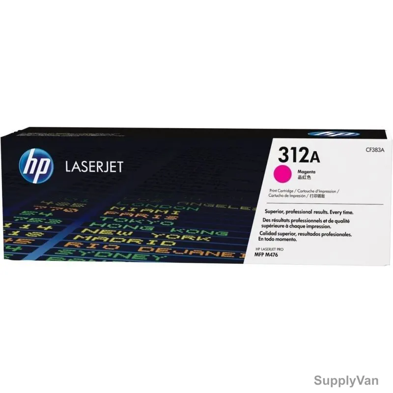 HP Original LaserJet Toner Cartridge, CF383A, 312A, Magenta — image 1