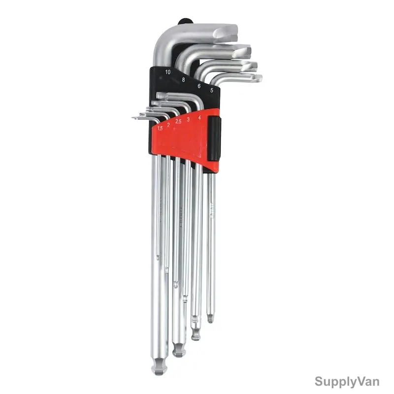 Grip-On Allen Key Set, Hex Drive, 1.5-12MM