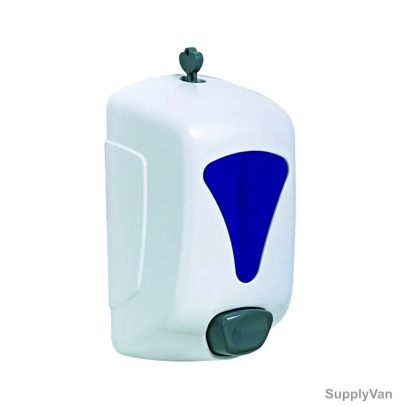 Ipc Soap Dispenser, 10158-ACBA00005, 900 ML, ABS Plastic, White