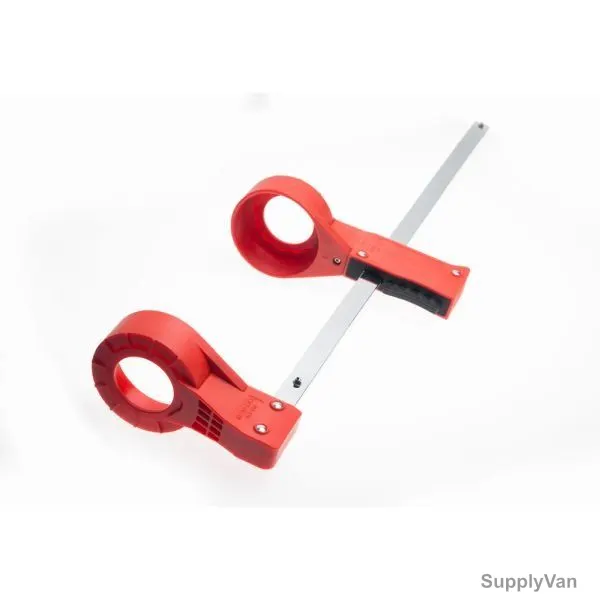 Blind Flange Lockout, FL-LG-5270, L, 52.3-69.9MM, Red