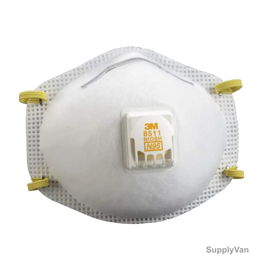 3M Particulate Respirator, 8511, N95, 10 Pcs/Pack