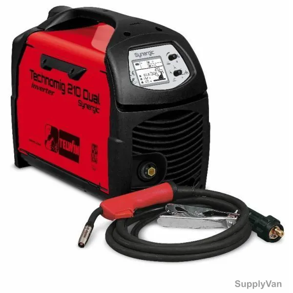 Telwin Multiprocess Welding Machine, 816052, 230V, MIG, Flux, Brazing