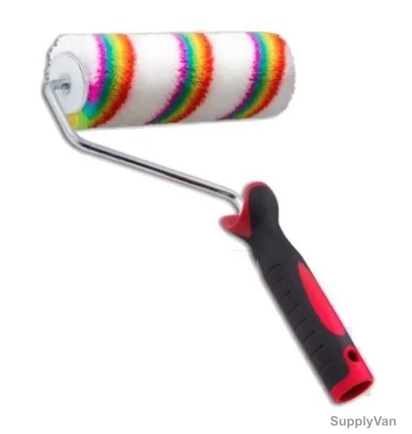Beorol Paint Roller Frame And Cover, SETBCQ2345, Quattro, Multicolor