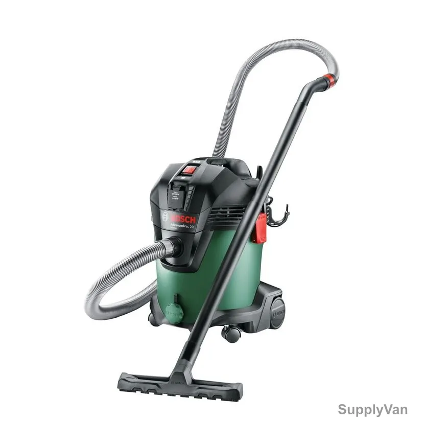 Bosch Wet and Dry Vacuum Cleaner, AdvancedVac 20, 1200W, 70 Ltrs/Sec Airflow, 20 Ltrs Tank capcity — image 1