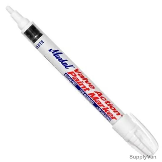 Markal Liquid Paint Marker, 96820, White