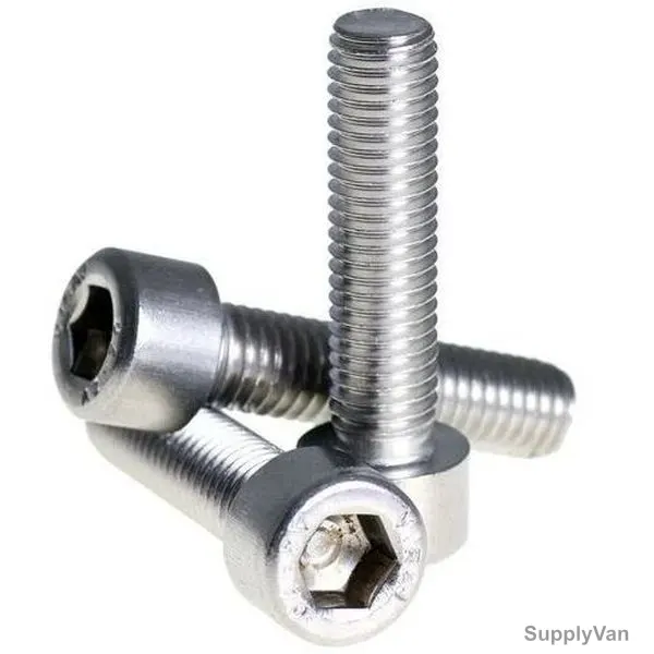 Allen Key Machine Screw, Stainless Steel, M3 Thread Size x 30MM Length