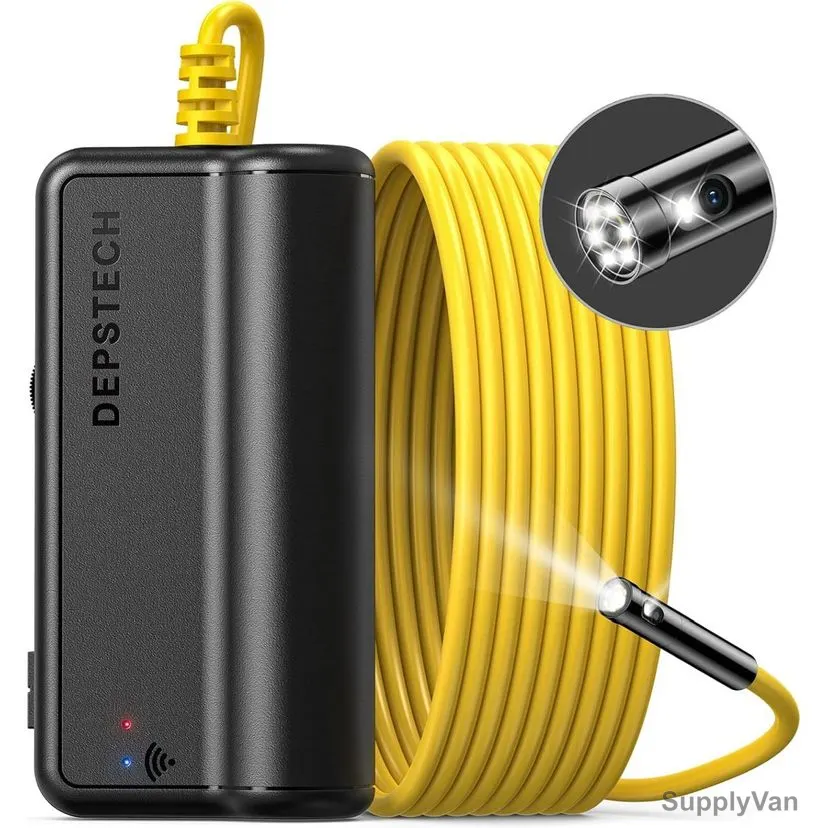 Depstech Dual Lens Wireless Endoscope Camera, 1080P, 7.9MM Lens Dia, 5 Mtrs Cable Length — image 1