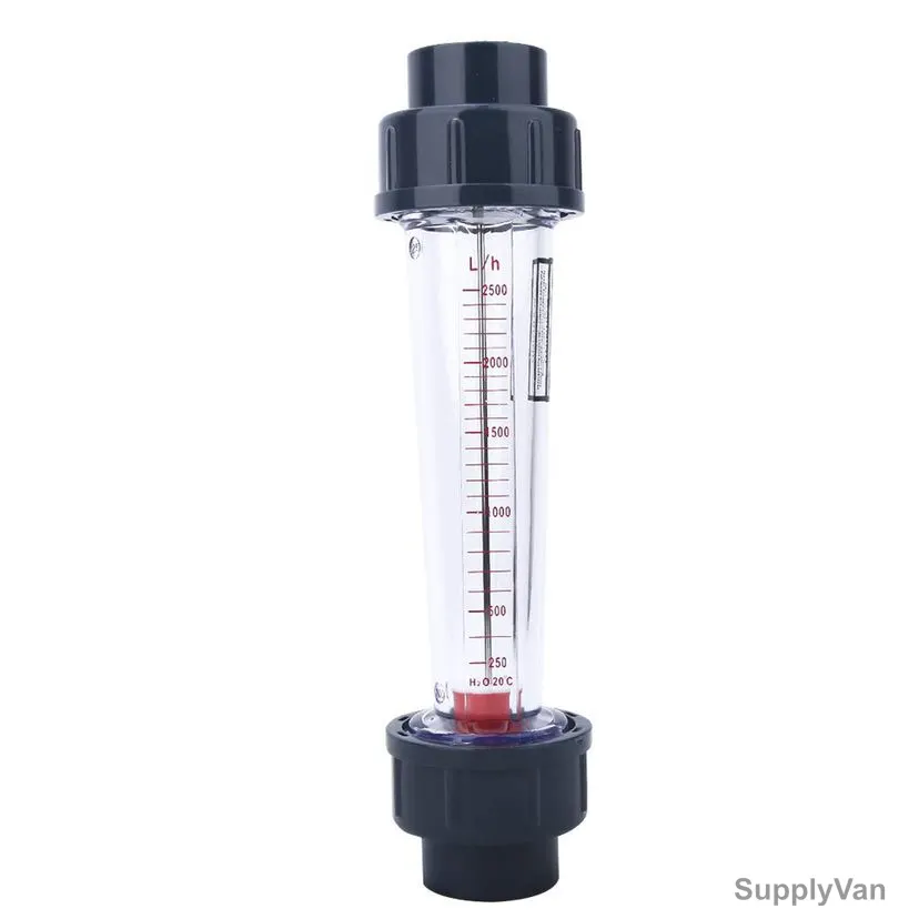Long Tube Flowmeter, LZS-25, JM LZS Series, Plastic, 0.6 MPa, 250-2500 Ltr/Hr — image 1