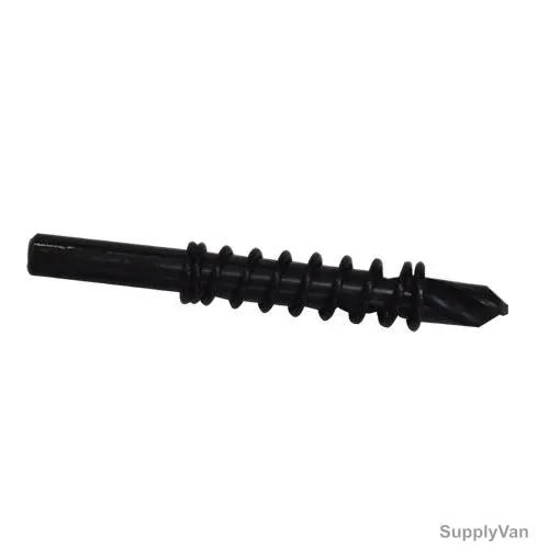 Uken Pilot Drill Bit With Spring, U8214, Black