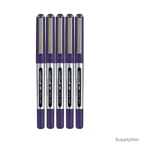 Uni-Ball UB150 Ball Point Pen, MIP-PACK-071, Eye, 0.5MM Tip, Blue, 5 Pcs/Pack