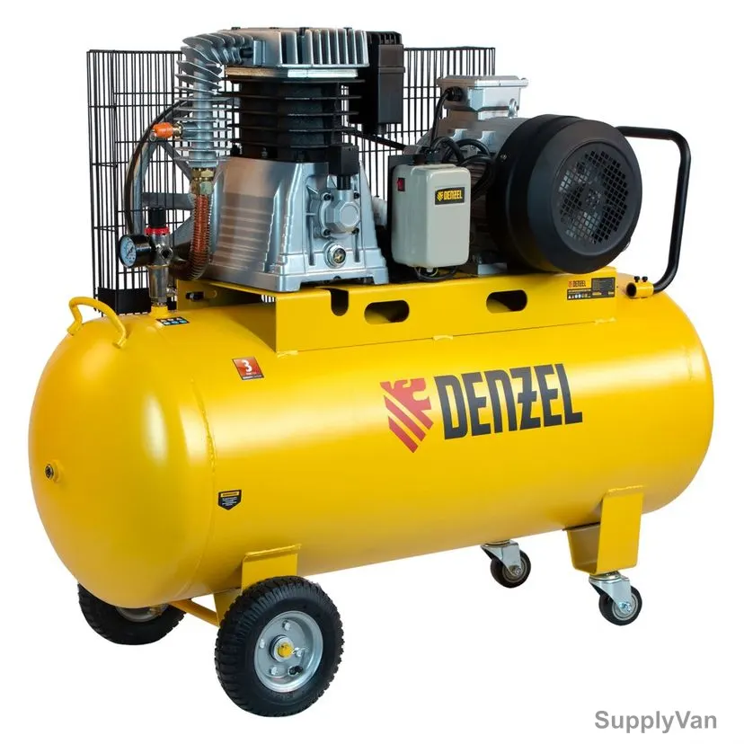 Denzel Belt-Driven Air Compressor, BCI5500-T/200, 5.5 kW, 200 Ltrs, 10 Bar, 850 L/Min — image 1
