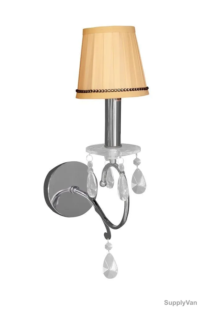 Syv Indoor Wall Light, Cascata 1, 60W, Silver