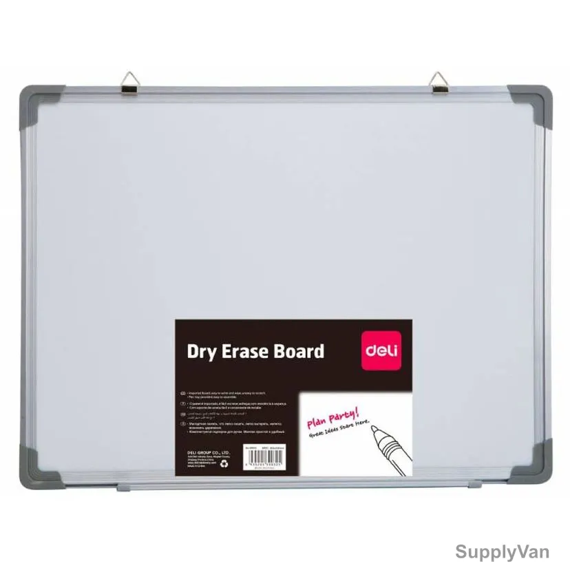 Deli Dry Erase Board, E39037A, Steel, 1200 x 1800MM