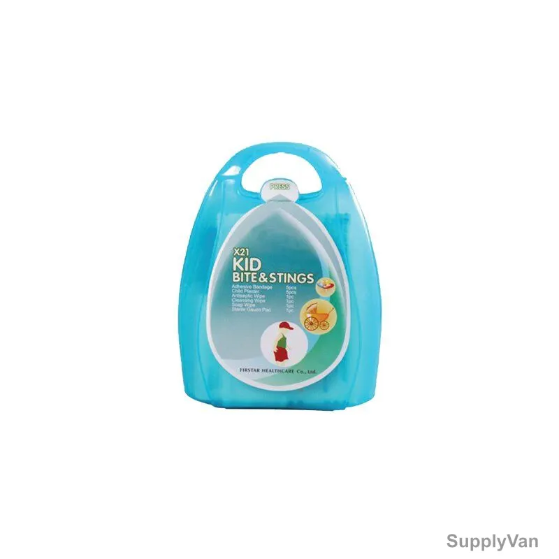 3W Kid Bite and Stings Kit, 3W-X21, Blue