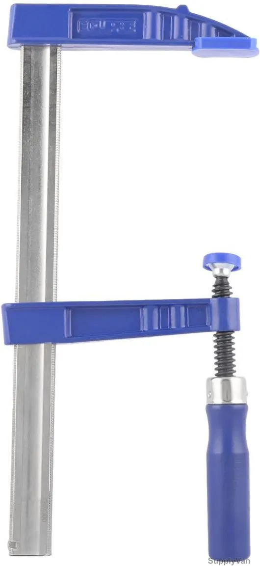 Eclipse F-Clamp, EFC12, 12 Inch, Silver and Blue