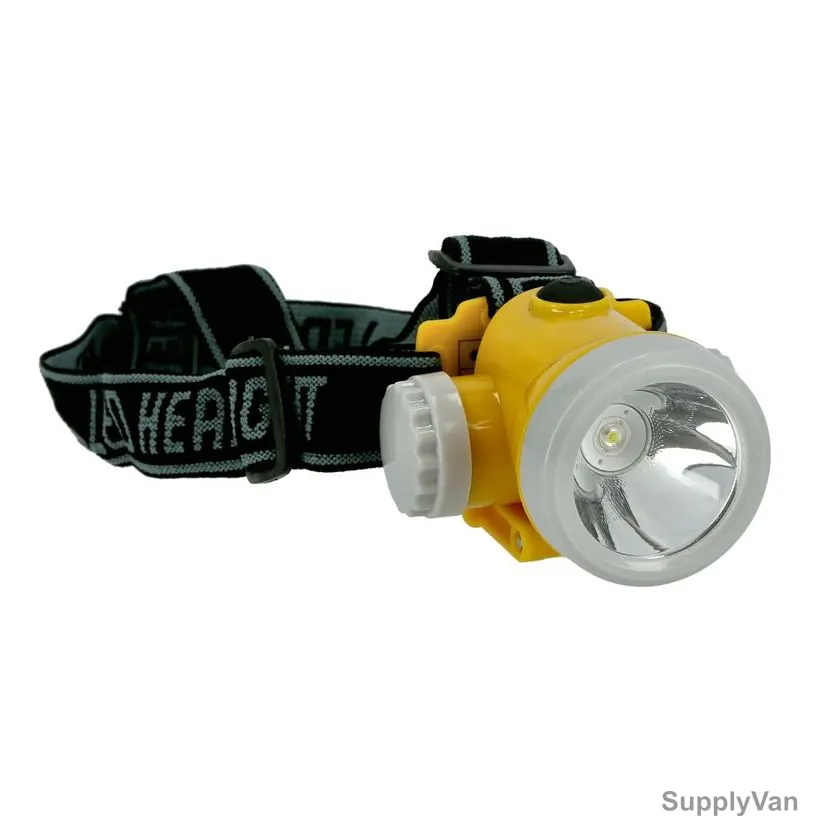 Olsenmark Rechargeable LED Head Light, OMSL2720, 3W, Yellow