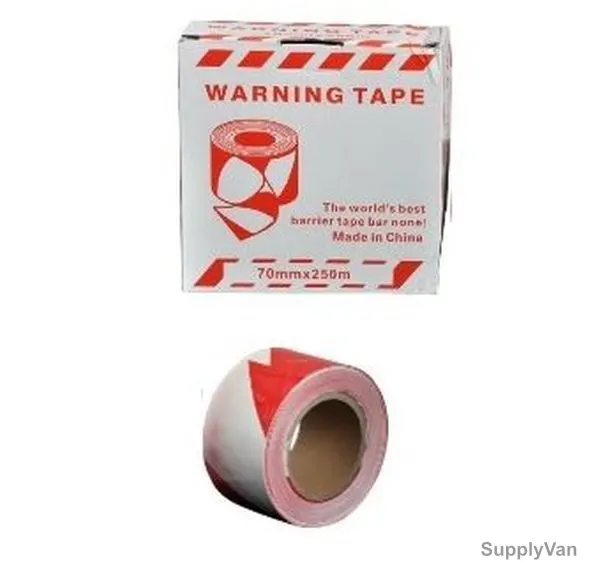Zebra Tape Warning Tape, ZT250, 70MMx250 Mtrs