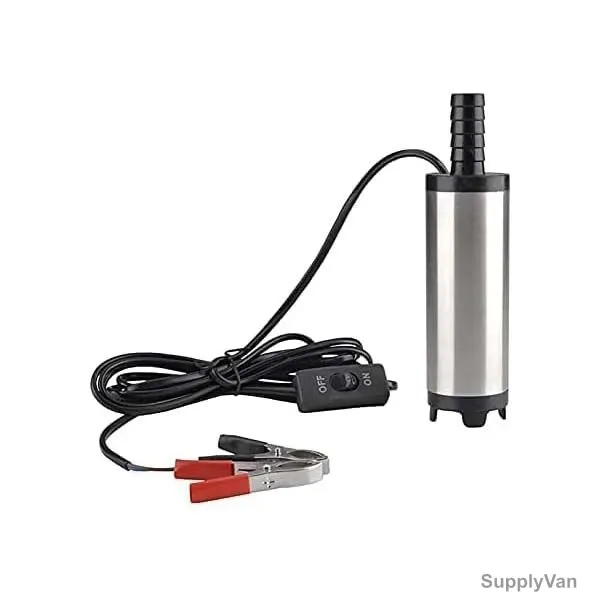 Aqson Mini Electric Fuel Transfer Pump With Fliter Screen, AFP12V, 60W, 12VDC, 12 Ltrs/min — image 1