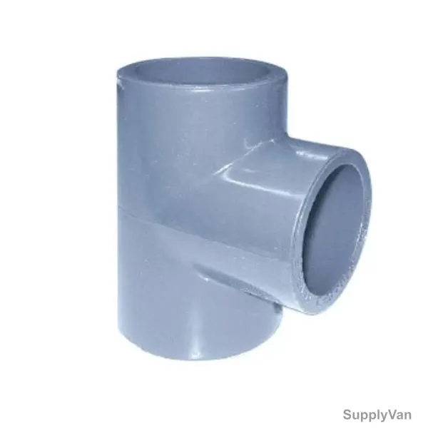 Atlas Tee, T90, UPVC, BSP, 90MM, 90 Degree