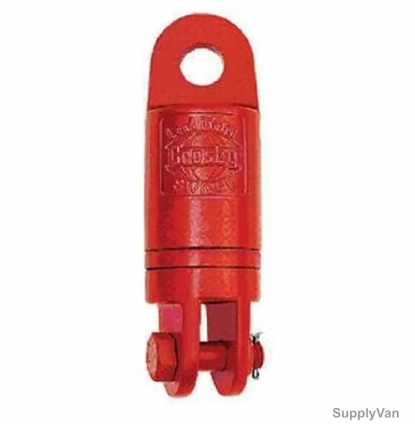 Crosby Eye and Jaw Swivel, 297048, S-4, 3 Ton
