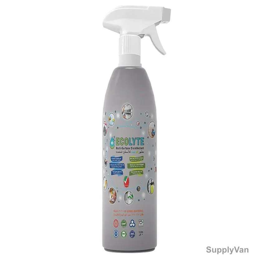 Ecolyte Plus 100% Natural Multi-Surface Disinfectant, 1 Ltr — image 1