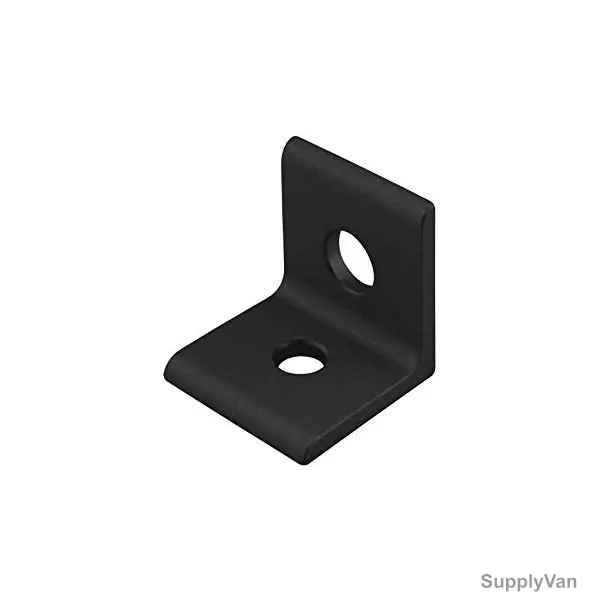 Extrusion Inside Corner Bracket, 45 Series, 2 Hole, Aluminium, 45 x 45MM