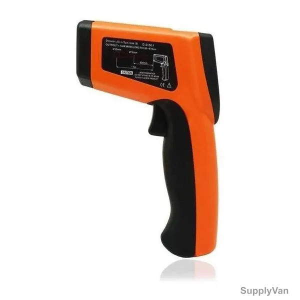 PI Controls Infrared Thermometer, PIC-DT8016H, -50 to 1600 Deg.C