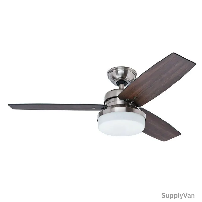 Hunter Ceiling Fan, 50621, Galileo, 3 Blade, 122CM, Brushed Nickel