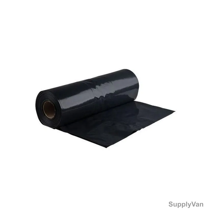 Akc Garbage Bag, GA12K, Plastic, 55CM Width x 70CM Length, Black, 200 Pcs/Pack