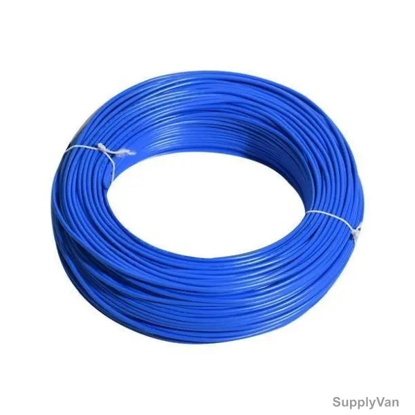 Ducab Single Core Cable, PVC, 6MM x 100 Mtrs, Blue