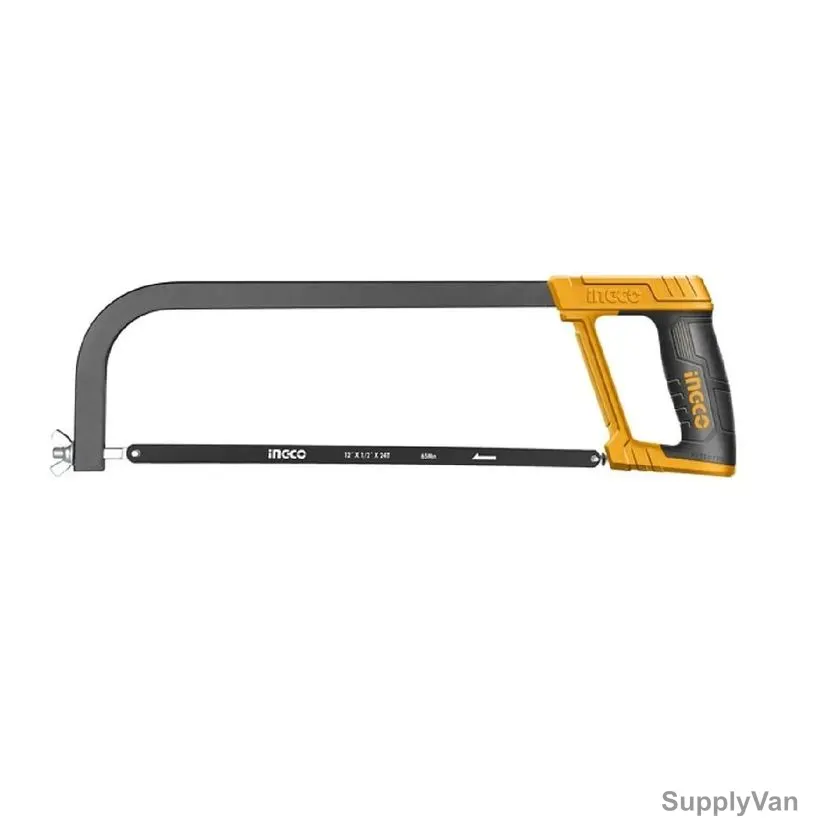 Ingco Hacksaw Frame, HHFS3068, 65Mn, 24T, 12 Inch Blade Length — image 1