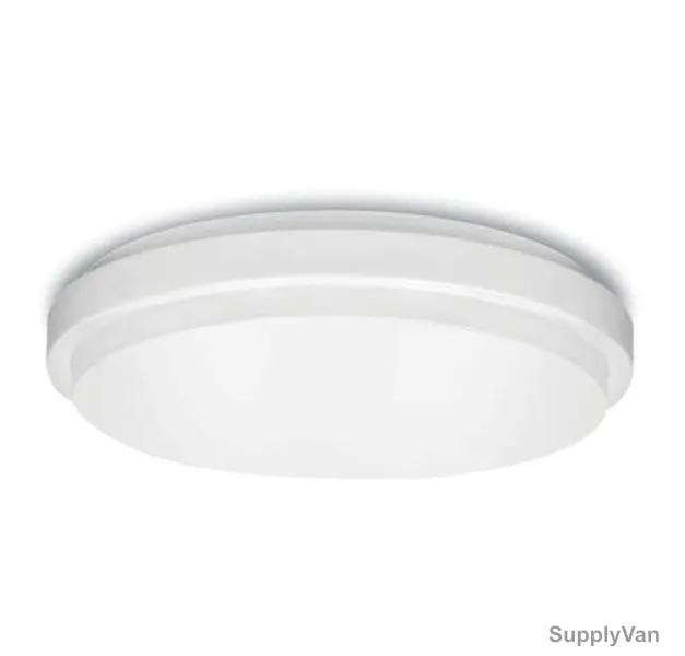 Ecolit LED Ceiling Light, EL3112W, Doom, 100-240VAC, 18W, 3000K