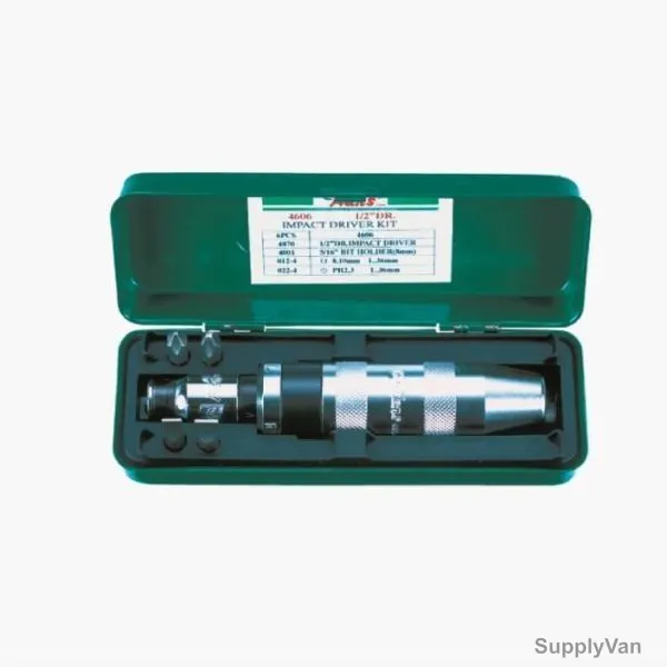 Hans Impact Screwdriver Set, 4606, 6PCS