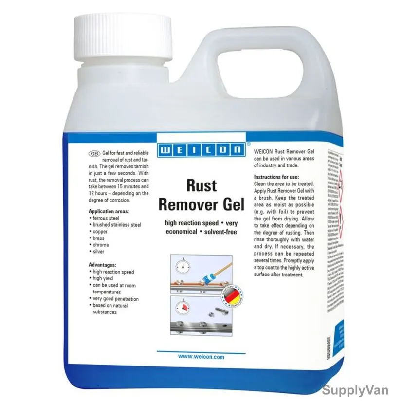 Weicon Rust Remover Gel, 10101908, 1 Ltr, Blue — image 1