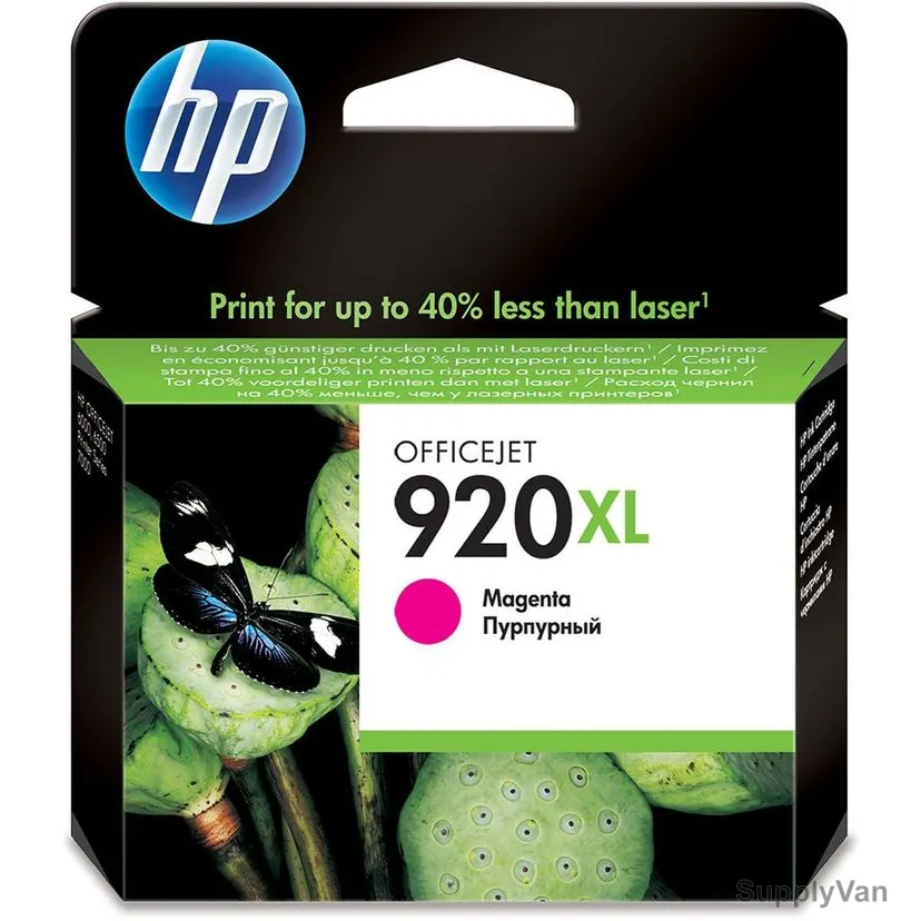 HP High Yield Original Ink Cartridge, CD973AA, 920XL, Magenta — image 1