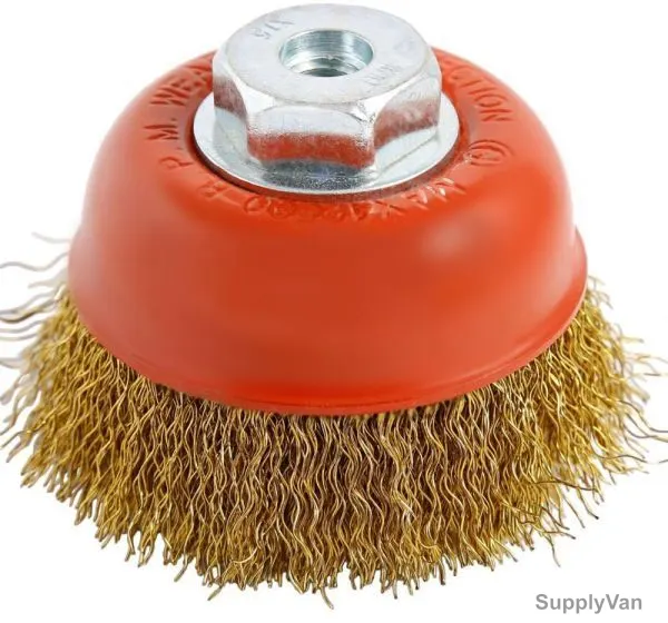 Hawk Wire Cup Brush With Thread, 613062-3108, 20 x 75MM