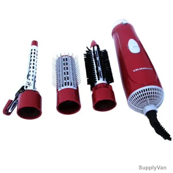 Olsenmark 4 In 1 Hair Styler, OMH3049, 750W, Red