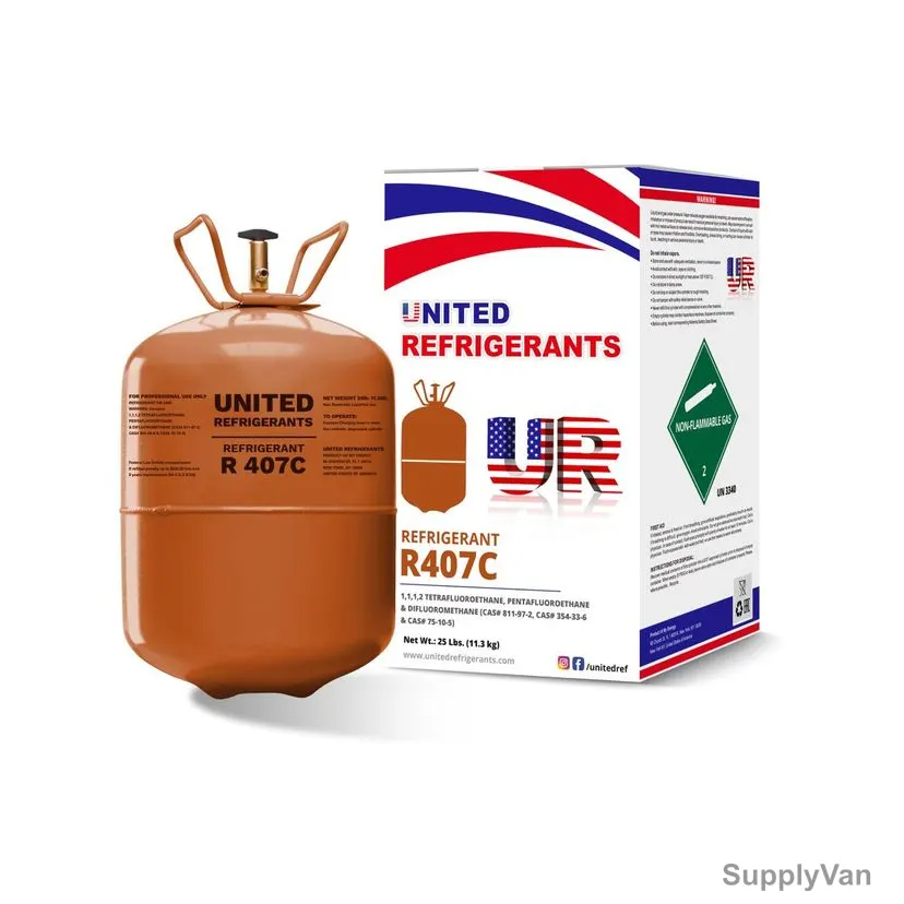 United Refrigerant Gas, R407C, 11.3 Kg