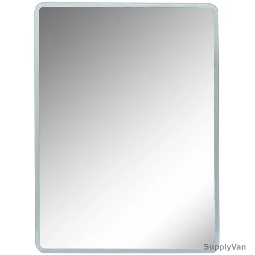Argent Crystal LED Light Mirror, YJ-2073H, Rectangular