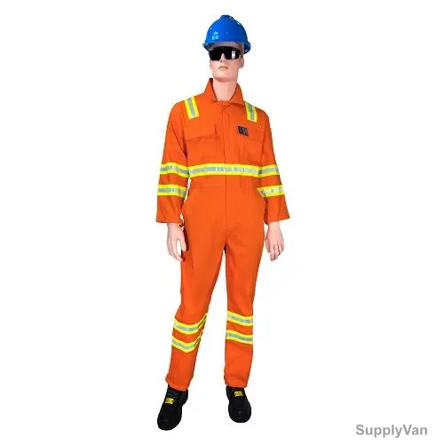 Empiral Coverall, E310053001, Cotton, 3XL, Orange